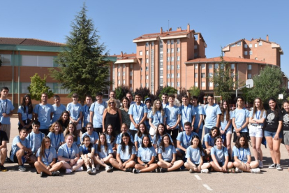 Participantes en el Campus de Profundización Científica en Ciencias que se celebra en Soria. HDS
