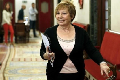 La diputada Celia Villalobos, que preside la Comisión del Pacto de Toledo, en una imagen de archivo.-CHEMA MOYA