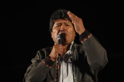 El expresidente de Bolivia Evo Morales.-EFE / MARTIN ALIPAZ ARCHIVO