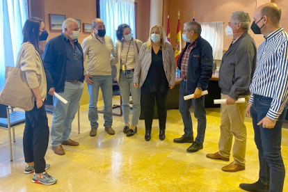 La reunión con los ayuntamientos ha tenido lugar en Vinuesa.-HDS