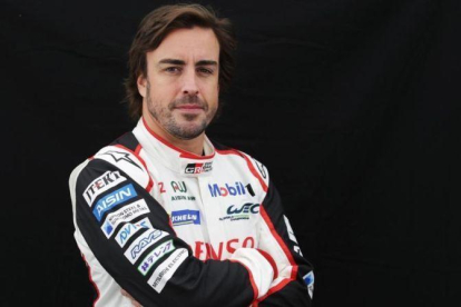Fernando Alonso, en su última aparición en el Mundial de resistencia con el equipo Toyota.-GETTY / JAMES MOY