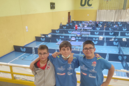 Sorianos que compitieron en el torneo de Santander. HDS