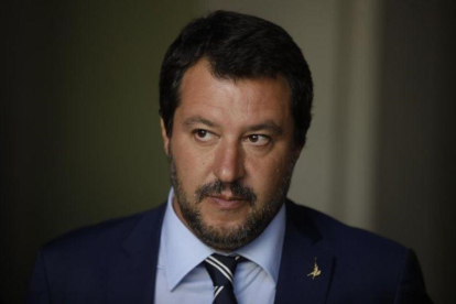 El viceprimer ministro italiano, Matteo Salvini.-LUCA BRUNO (AP)