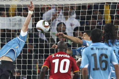 Imagen del Ghana Uruguay del Mundial de Sudáfrica.-EPA