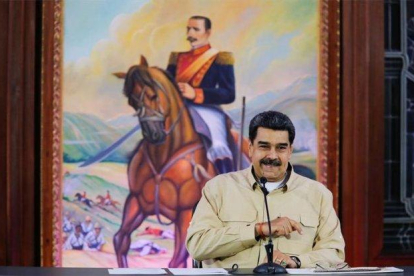 Nicolás Maduro, el presidente de Venezuela.-EFE
