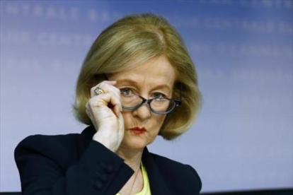 Danièle Nouy, jefa del Consejo de Supervisión del BCE.-REUTERS / RALPH ORLOWSKI