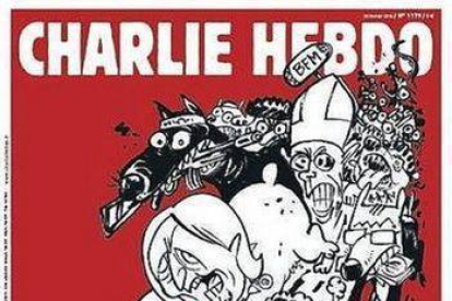 La portada del número de 'Charlie Hebdo' que estará en los quioscos este miércoles.-