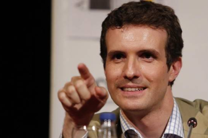 Pablo Casado, vicesecretario de comunicación del PP.-Foto: AGENCIAS