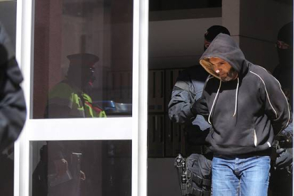 El presunto jefe de la célula yihadista, detenido este miércoles en Sabadell.-Foto: DANNY CAMINAL