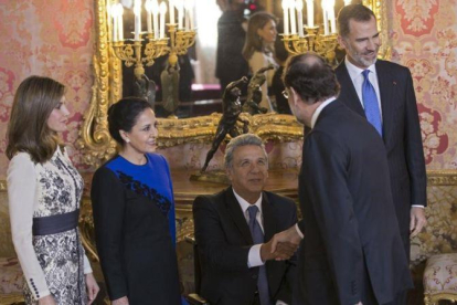 El presidente de Ecuador, Lenín Moreno, durante su visita oficial a España.-AP / FRANCISCO SECO
