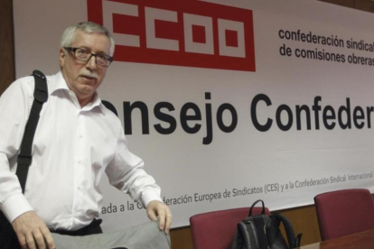 Ignacio Fernández Toxo, antes de anunciar que no opta a un tercer mandato en CCOO.-EFE