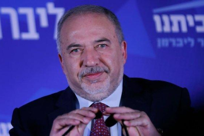 Avigdor Lieberman.-AFP / JALAA MAREY