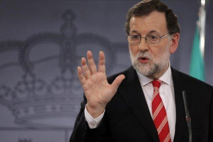 Mariano Rajoy,  expresidente del Gobierno.-JOSE LUIS ROCA