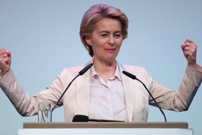 La presidenta de la Comisión Europea, Ursula von der Leyen.-SVEN HOPPE (DPA)