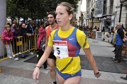 La atleta navarra afincada en Soria, Estela Navascués.-VALENTÍN GUISANDE