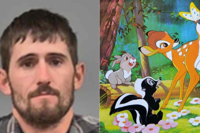 El cazador furtivo David Berry deberá ver como mínimo una vez al mes Bambi durante el año que pasará en prisión.-