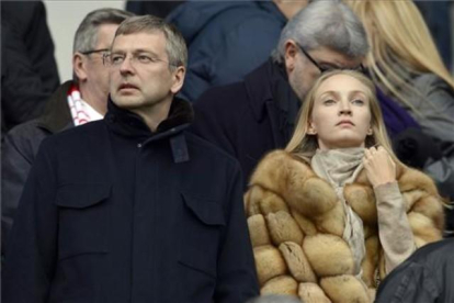 Abramovich y su exmujer Elena-