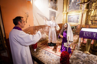 Acto de la restauración de la talla de la Oración en el Huerto. MARIO TEJEDOR (16)