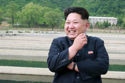 Kim Jong-un, el líder de los norcoreanos.-REUTERS / KCNA