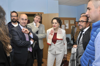 La ministra visitó Soria el viernes-V. GUISANDE
