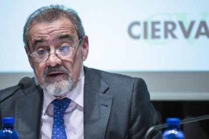 El presidente de la patronal valenciana CIERVAL, José Vicente González.-MIGUEL LORENZO