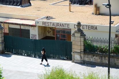 Estado actual del antiguo restaurante Alameda.-ÁLVARO MARTÍNEZ