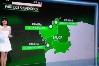Error en la infografía del programa 'El día del fútbol'.-TWITTER