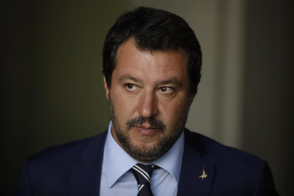 El ministro del Interior italiano, Matteo Salvini.-LUCA BRUNO (AP)