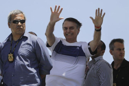 El presidente electo brasileño Bolsonaro.-AP
