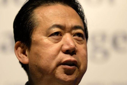 El expresidente de Interpol Meng Hongwei.-ROSLAN RAHMAN / AFP