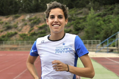 Marta Pérez se impuso en el 800 en el Ciudad de Valladolid.-VALENTÍN GUISANDE