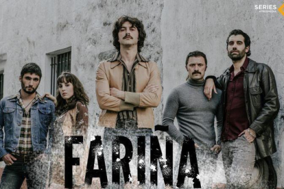 Cartel promocional de la serie de Antena 3 Fariña.-JAIME OLMEDO