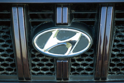El logo de Hyundai.-ELISENDA PONS