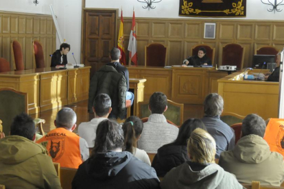 Un momento del juicio celebrado el pasado 5 de febrero.-MARIO TEJEDOR
