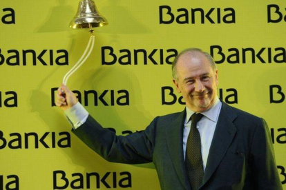 Rodrigo Rato, el día de la salida a bolsa de Bankia.-Foto: PIERRE-PHILIPPE MARCOU / AFP