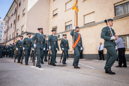 Celebración del 179 aniversario de la Guardia Civil en Soria.-GONZALO MONTESEGURO