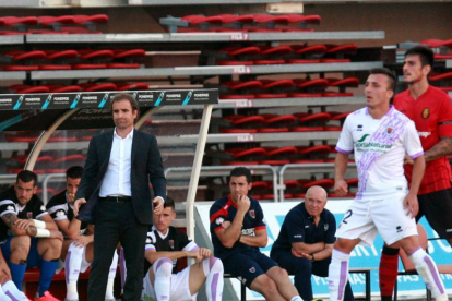 El entrenador del Numancia, Jagoba Arrasate.-ÁREA 11
