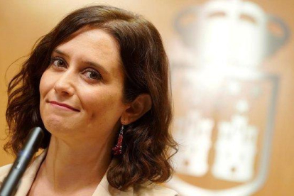 La nueva presidenta de la Comunidad de Madrid, Isabel Díaz Ayuso-JOSÉ LUIS ROCA