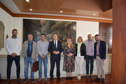 Reunión en la Diputación del Patronato del CAEP Soria. HDS