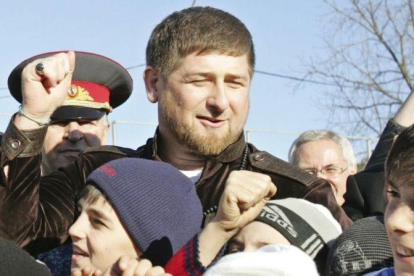 El presidente de la República de Chechenia, Ramzan Kadírov  en una foto del  2011.-EFE / KAZBEK VAKHAYEV