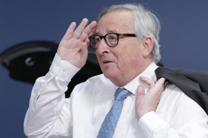 El presidente de la Comisión Europea, Jean-Claude Juncker.-GEOFFROY VAN DE HASSELT (AP)
