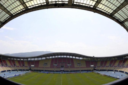Estadio Filip II de Skopje, sede de la Supercopa de Europa 2017.-VALERIO PENNICINO