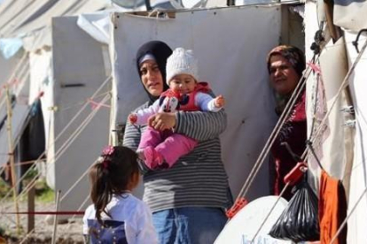 Refugiados sirios en un campo de refugiados de Osmaniye (Turquía), el 15 de diciembre.-AFP / ADEM ALTAN
