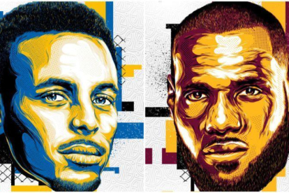 Stephen Curry y Lebron James, capitandes del All Star.-NBA