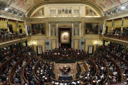 Vista general del Congreso de los Diputados.-JAVIER LIZÓN (EFE)