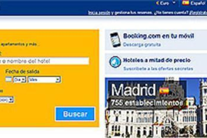 Captura de la web de Booking.com-