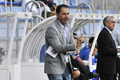 Machín en un encuentro de esta temporada / D. Mayor-