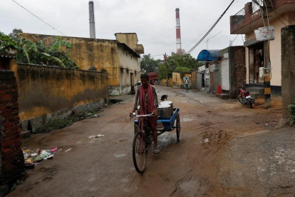 Suburbio de Nueva Delhi-REUTERS / ADNAN ABIDI