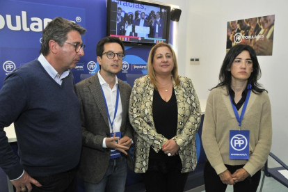 Las caras serias en el PP evidencian los malos resultados-Valentín Guisande