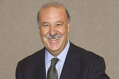 Vicente del Bosque, seleccionador español. -